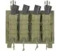 Preview: Magazine Pouch 4 Mags Buckle UP Plattform Olive passend für P90/UMP/MP5